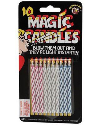 10 Magic Candles (£1.75)